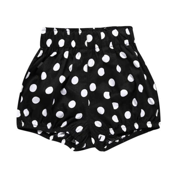 Wholesale polka dot children infant baby short pants shorts for kids